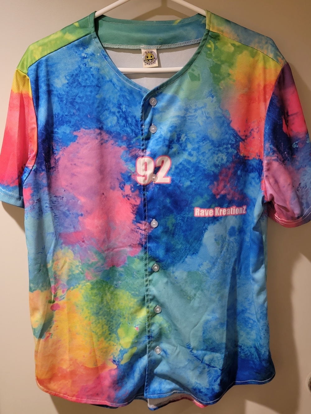 TIE DYE SLAIYAN Rave Jersey